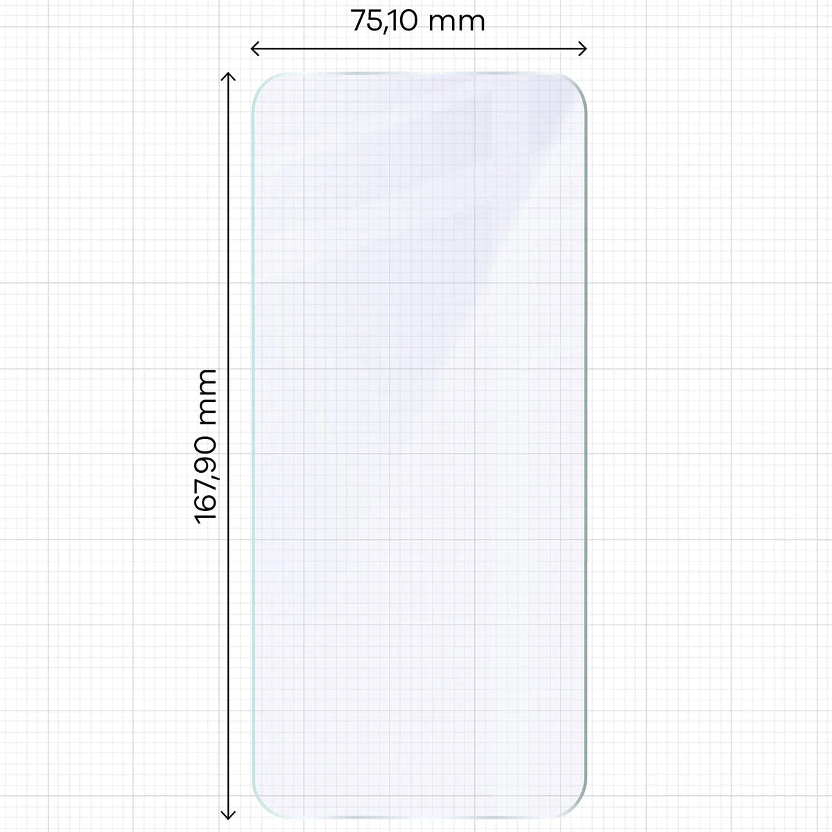 Flexibles Hybridglas für Xiaomi POCO C85 4G, Bizon Glass Mule