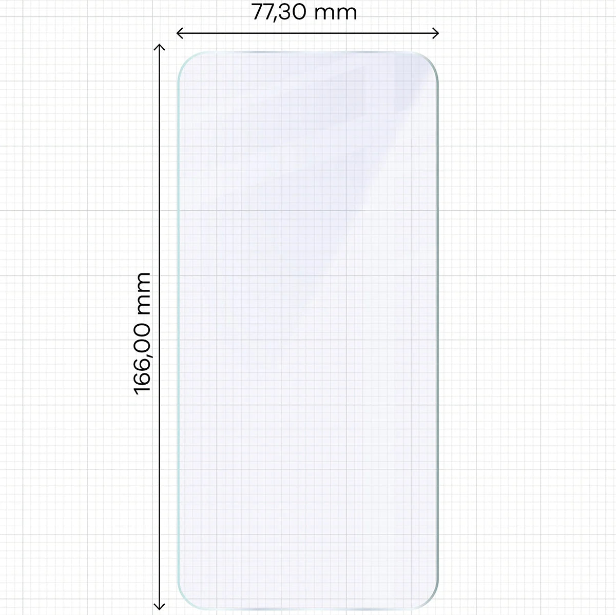 Flexibles Hybridglas für Xiaomi Redmi 15 5G, Bizon Glass Mule