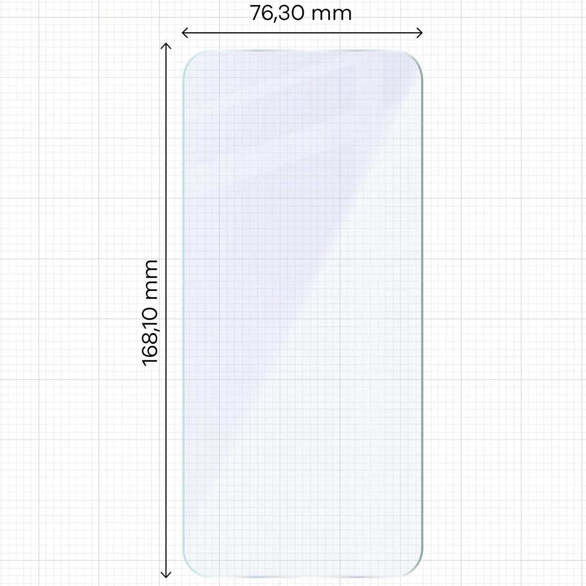 Flexibles Hybridglas für Xiaomi Redmi 15C 5G, Bizon Glass Mule