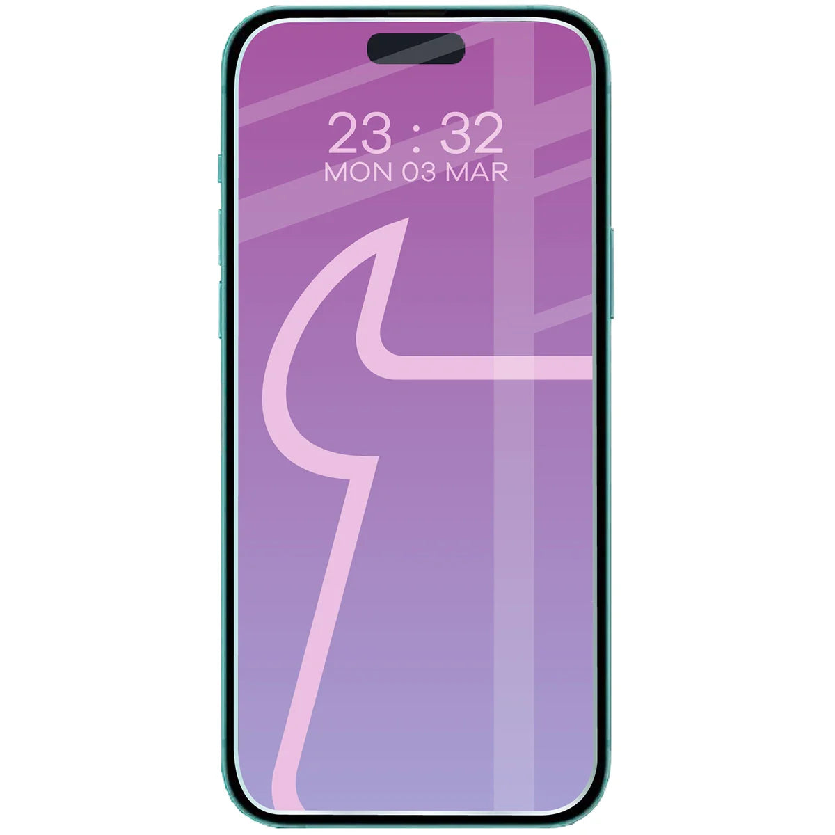Flexibles Hybridglas für iPhone 15 Pro, Bizon Hybrid Mule Duo, 2 Stück