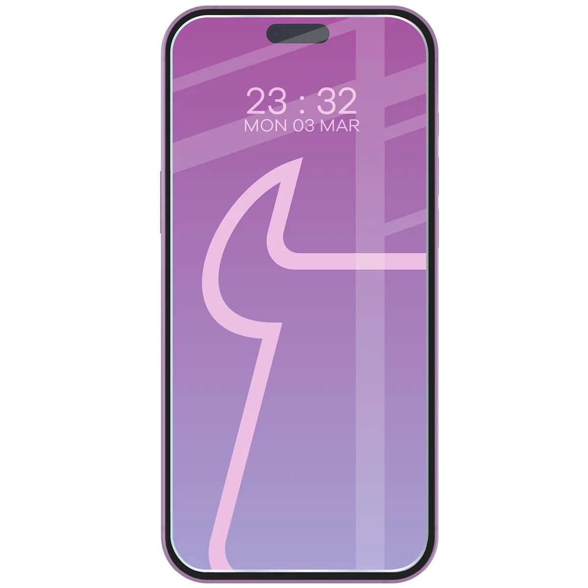 Flexibles Hybridglas für iPhone 17, Bizon Hybrid Mule Duo, 2 Stück
