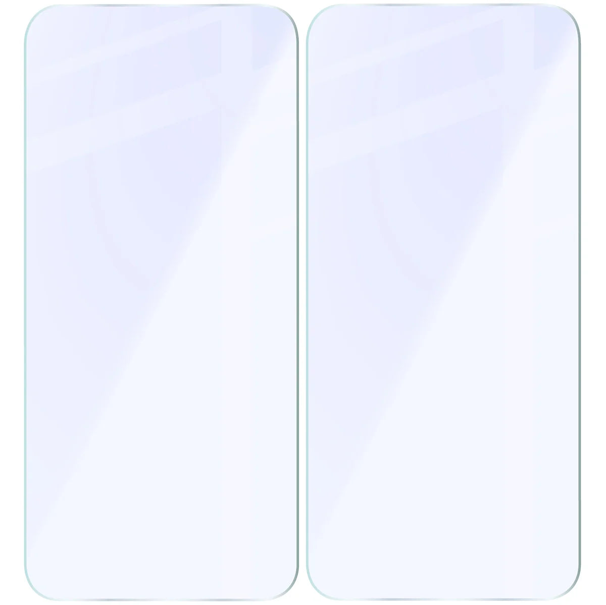 Flexibles Hybridglas für iPhone 17 Pro Max, Bizon Hybrid Mule Duo, 2 Stück