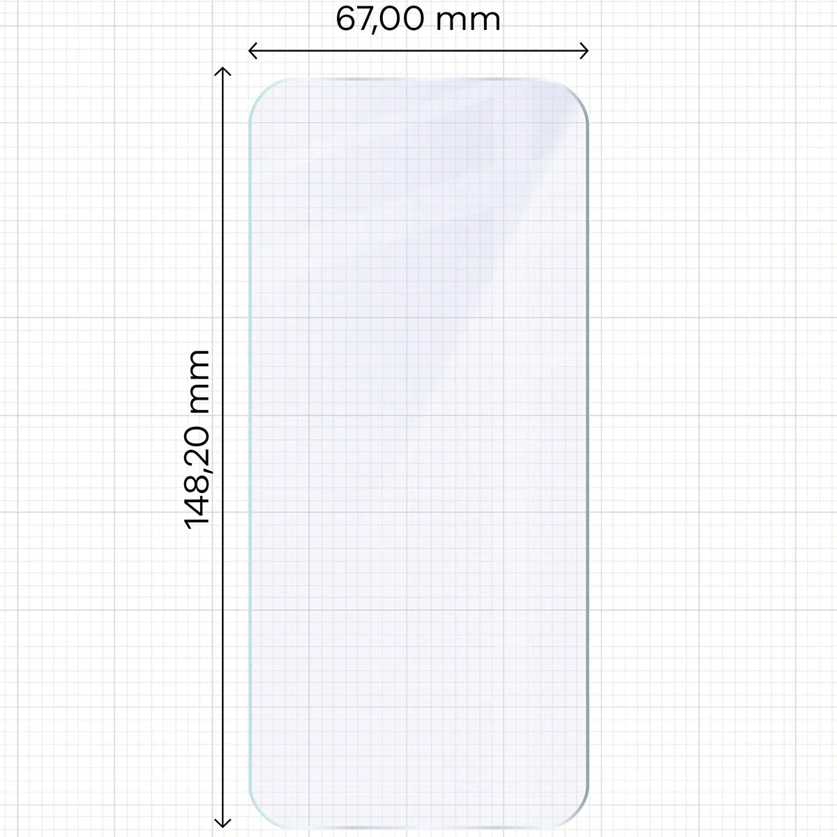 Flexibles Hybridglas für Google Pixel 10 Pro, Bizon Hybrid Mule Duo, 2 Stück