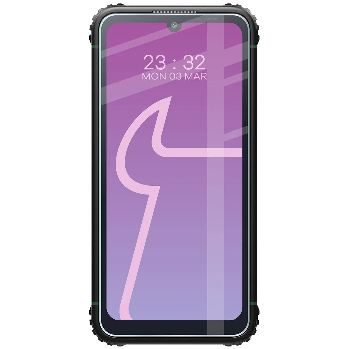 Flexibles Hybridglas für HAMMER Ranger, Bizon Hybrid Mule Duo, 2 Stück