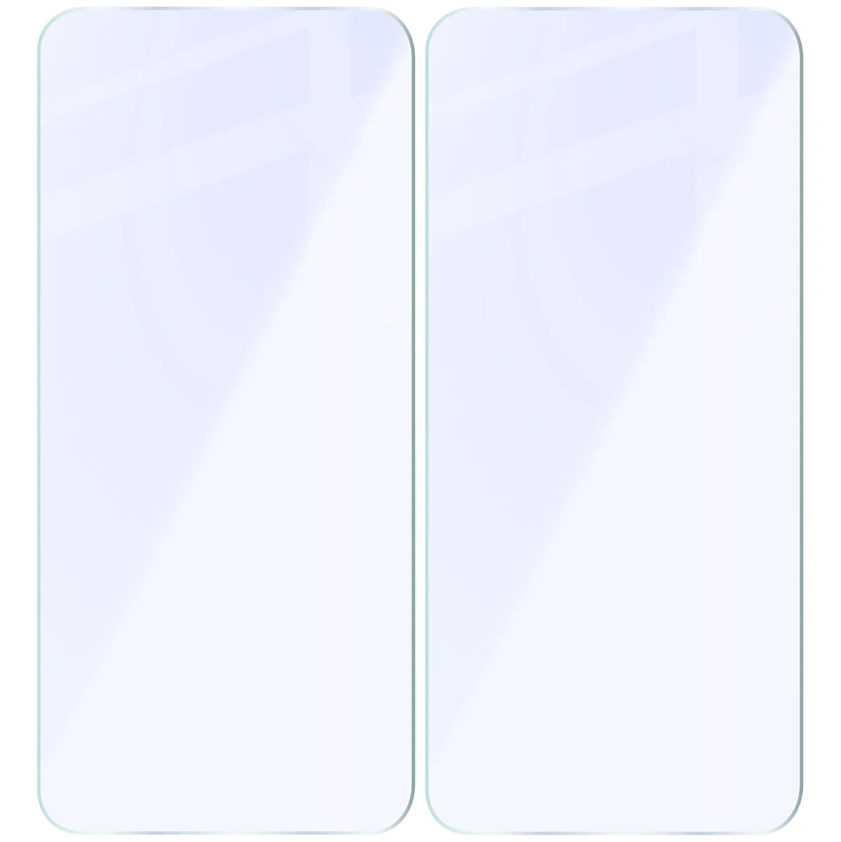 Flexibles Hybridglas für Honor 400, Bizon Hybrid Mule Duo, 2 Stück