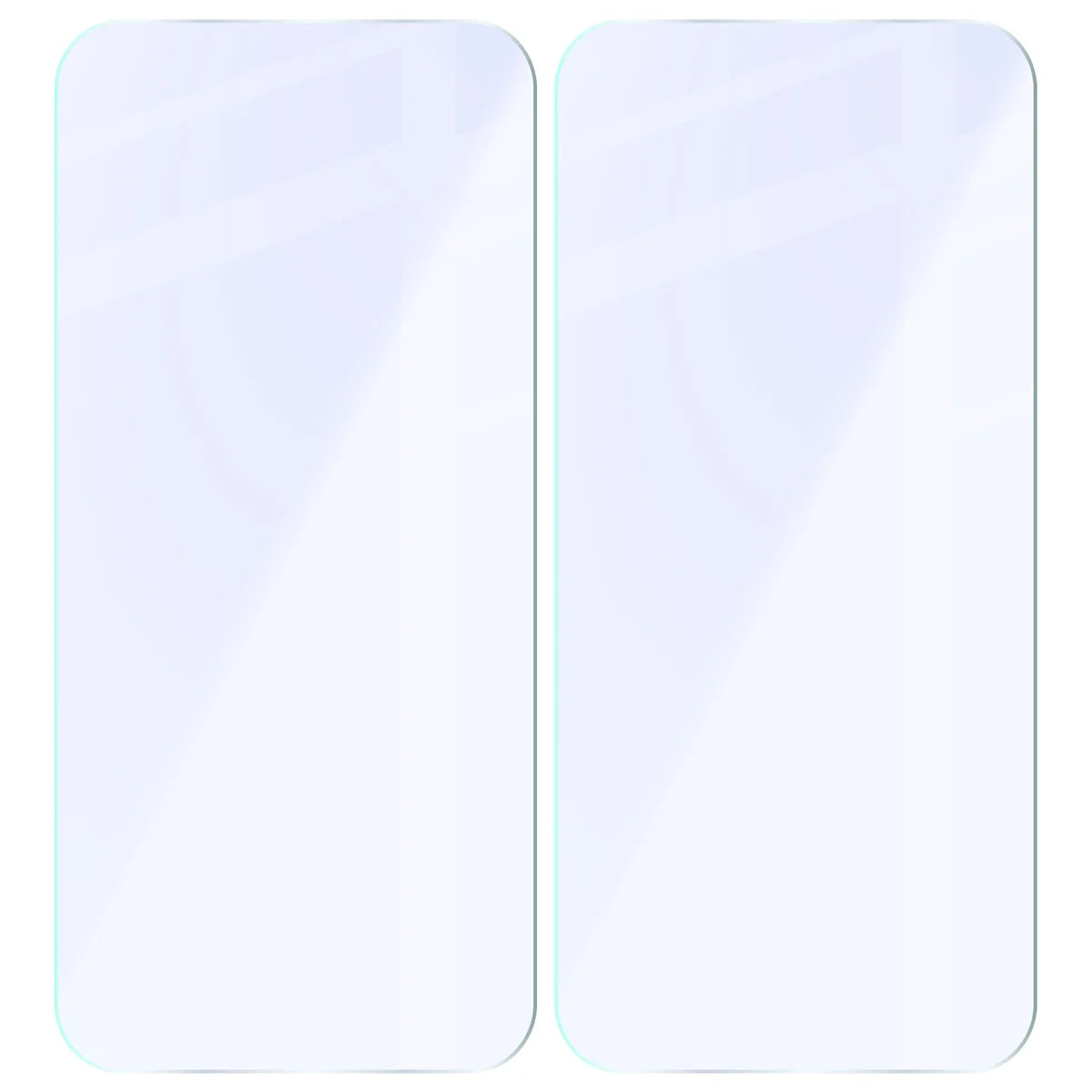 Flexibles Hybridglas für iPhone 16 Plus, Bizon Hybrid Mule Duo, 2 Stück