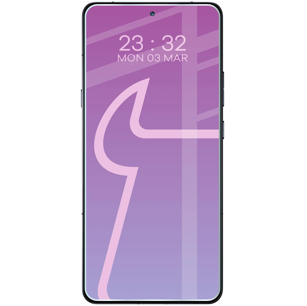 Flexibles Hybridglas für Motorola Signature, Bizon Hybrid Mule Duo, 2 Stück