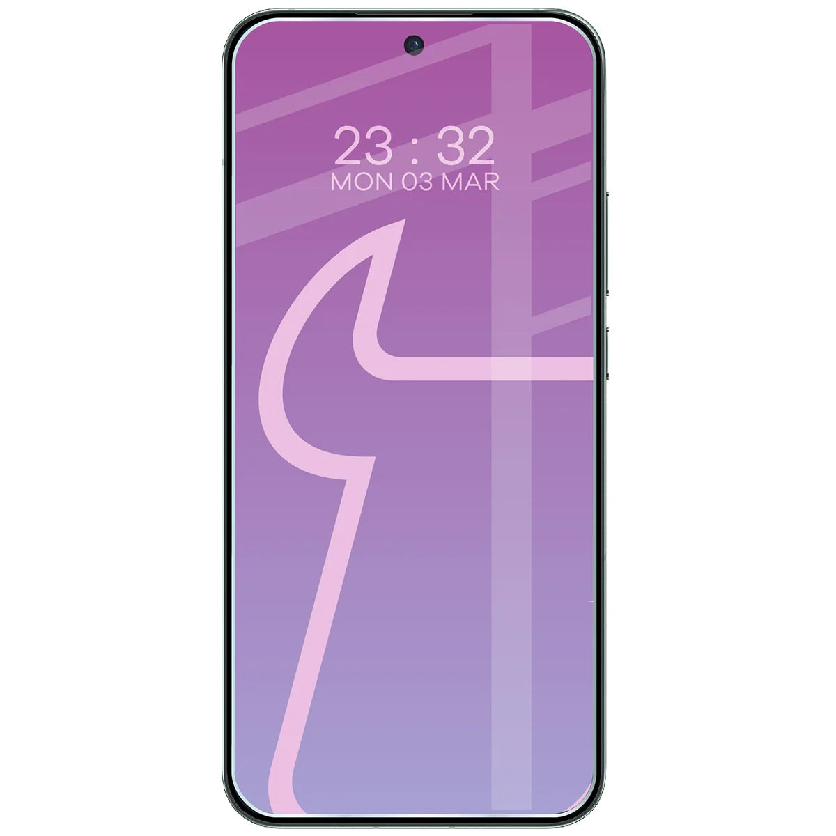 Flexibles Hybridglas für Oppo Reno 14, Bizon Hybrid Mule Duo, 2 Stück