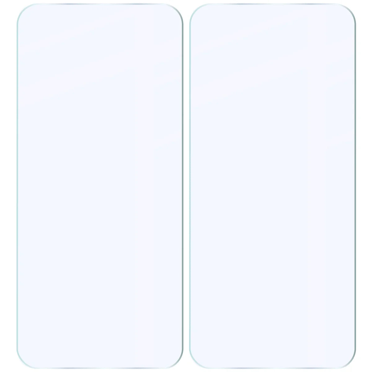 Flexibles Hybridglas für Oppo Reno 14, Bizon Hybrid Mule Duo, 2 Stück