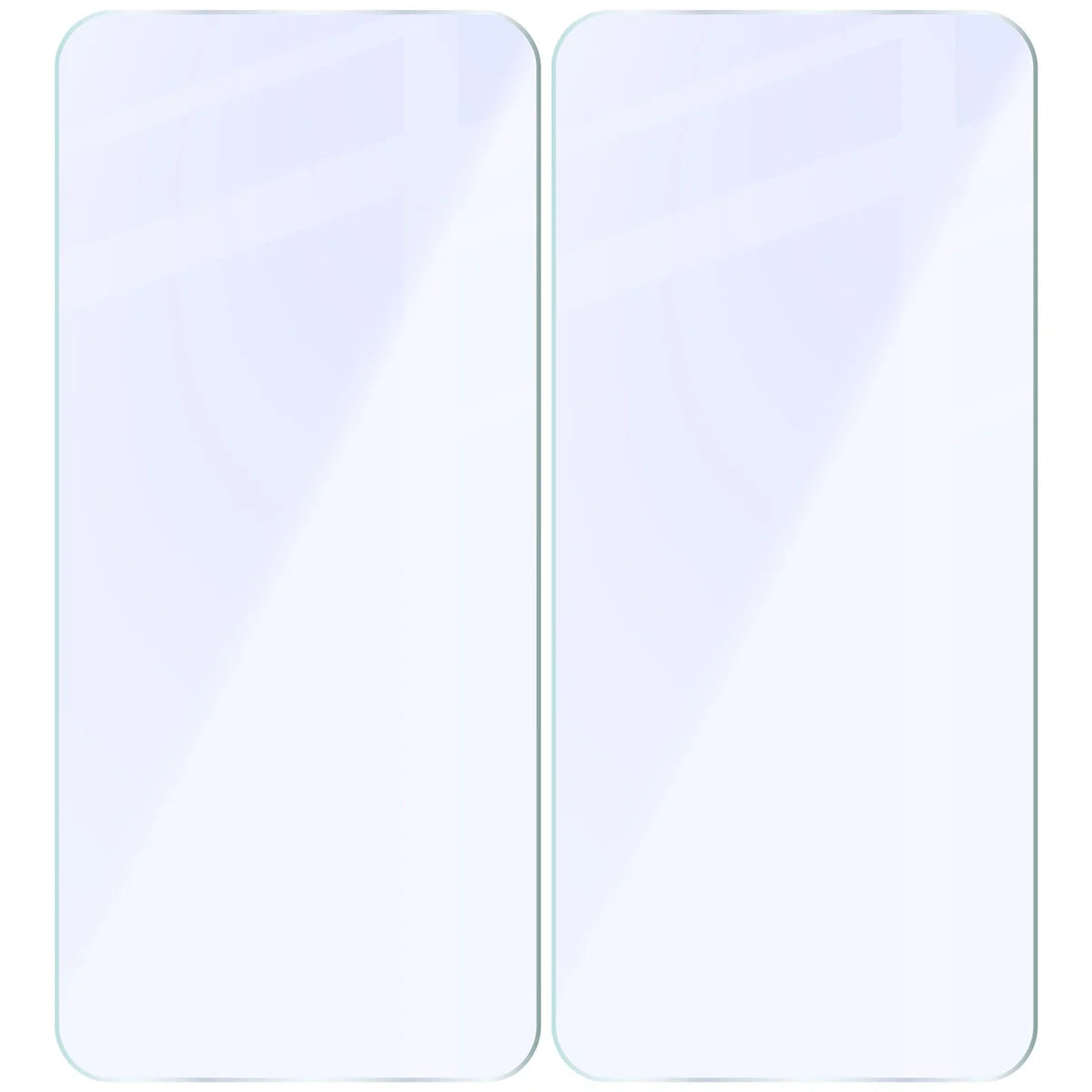 Flexibles Hybridglas für Oppo Reno 14 FS, Bizon Hybrid Mule Duo, 2 Stück