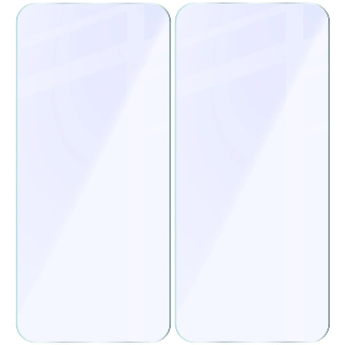 Flexibles Hybridglas für Oppo Reno 15, Bizon Hybrid Mule Duo, 2 Stück