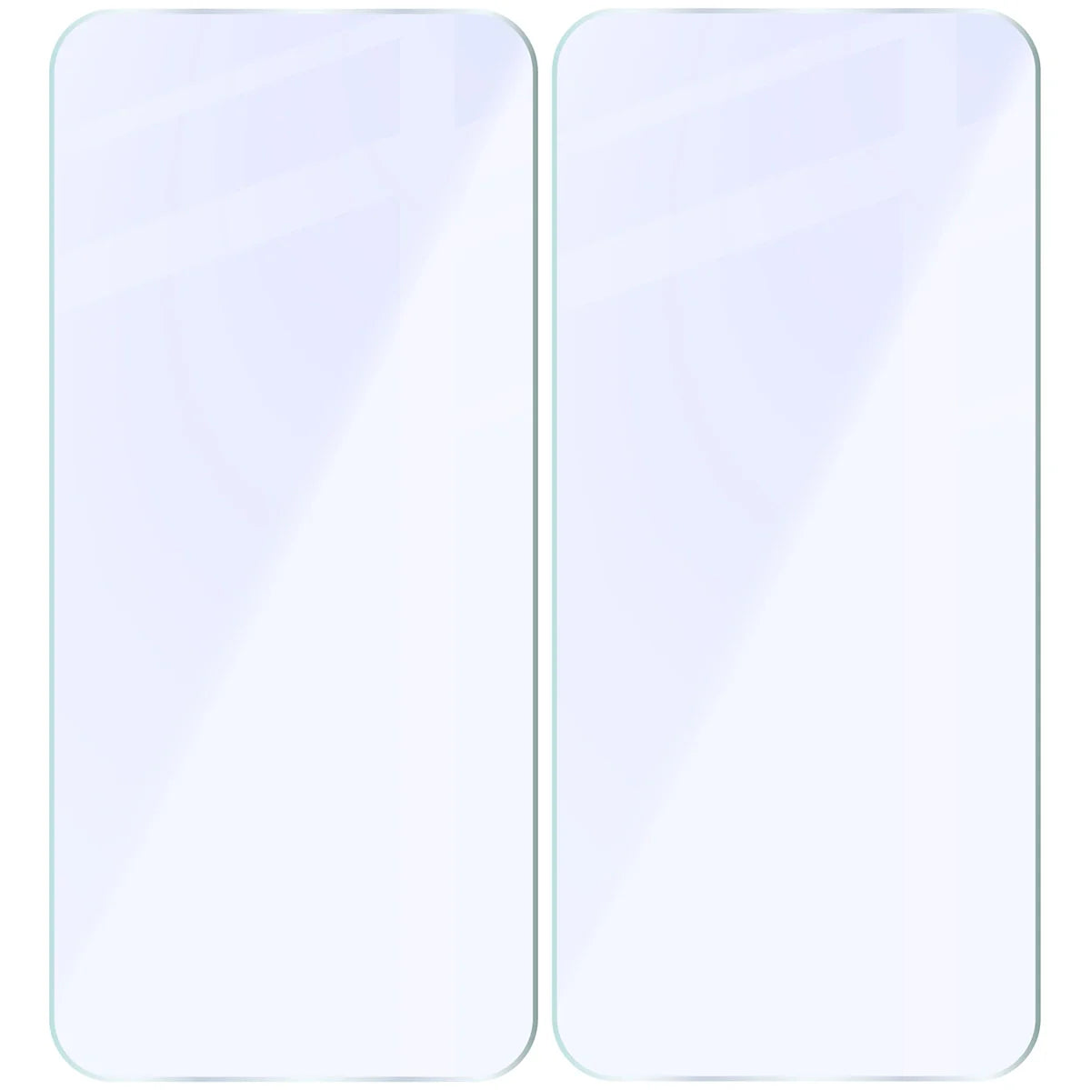 Flexibles Hybridglas für Oppo Reno 15 F, Bizon Hybrid Mule Duo, 2 Stück