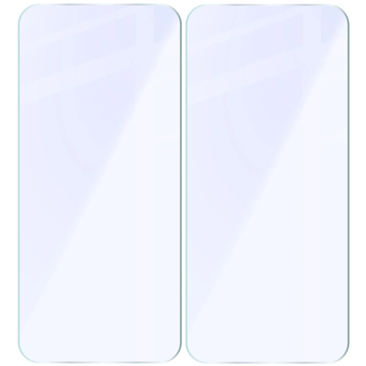 Flexibles Hybridglas für Oppo Reno 15 FS, Bizon Hybrid Mule Duo, 2 Stück