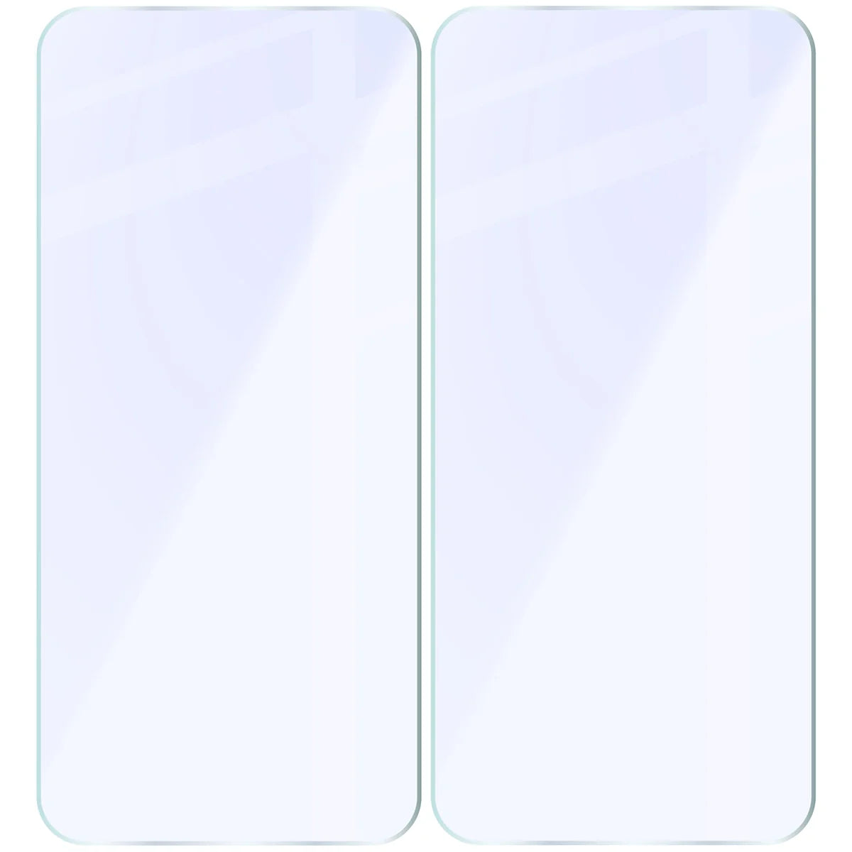 Flexibles Hybridglas für Oppo Reno 15 Pro, Bizon Hybrid Mule Duo, 2 Stück