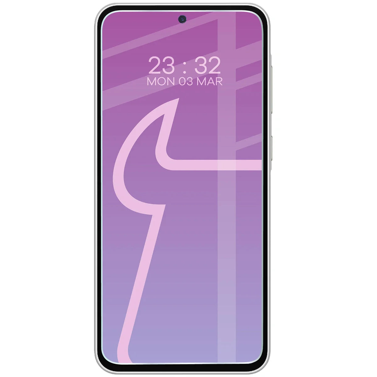 Flexibles Hybridglas für Galaxy A36 5G, Bizon Hybrid Mule Duo, 2 Stück
