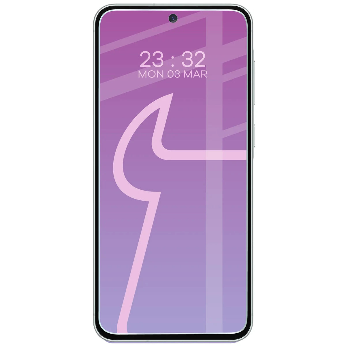 Flexibles Hybridglas für Galaxy A56 5G, Bizon Hybrid Mule Duo, 2 Stück