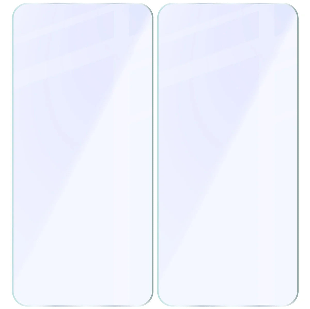 Flexibles Hybridglas für Galaxy M35 5G / A35 5G / A55 5G, Bizon Hybrid Mule Duo, 2 Stück