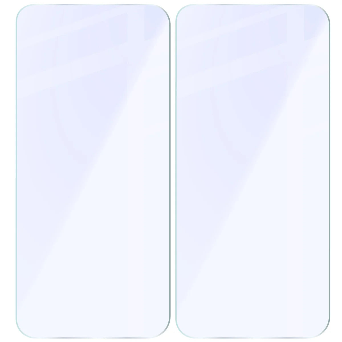 Flexibles Hybridglas für Galaxy S25, Bizon Hybrid Mule Duo, 2 Stück