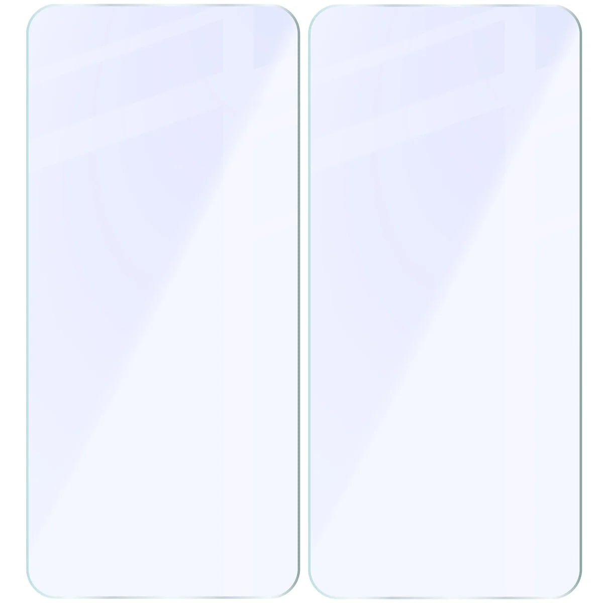 Flexibles Hybridglas für Galaxy S25 Edge, Bizon Hybrid Mule Duo, 2 Stück