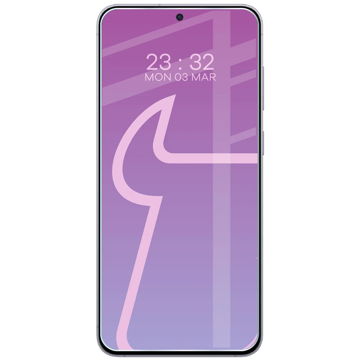 Flexibles Hybridglas für Galaxy S25 FE, Bizon Hybrid Mule Duo, 2 Stück