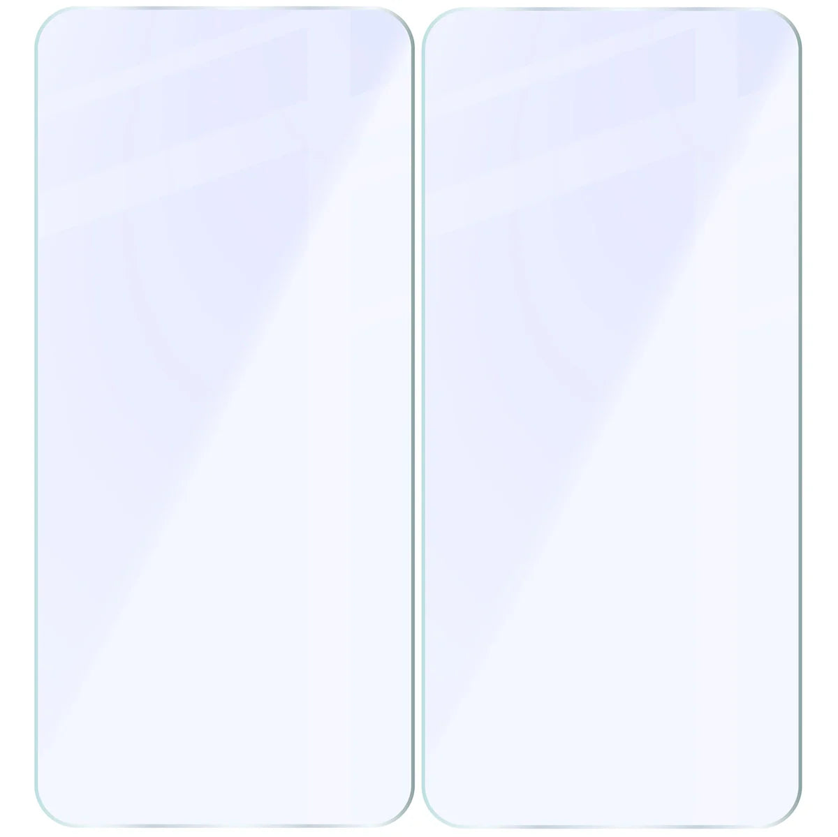 Flexibles Hybridglas für Galaxy S25 Plus, Bizon Hybrid Mule Duo, 2 Stück