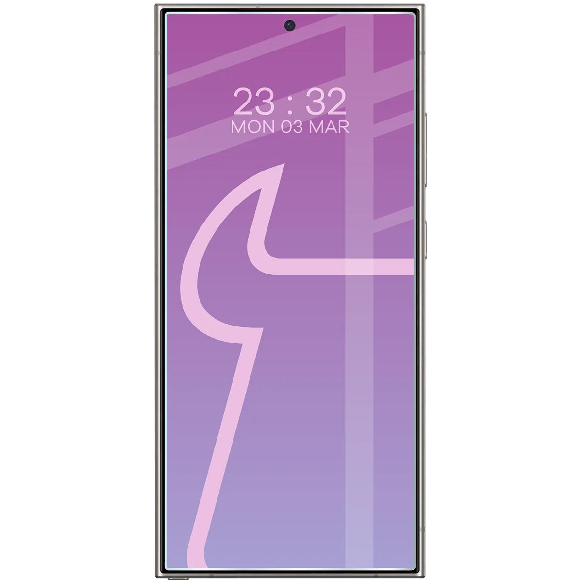 Flexibles Hybridglas für Galaxy S25 Ultra, Bizon Hybrid Mule Duo, 2 Stück
