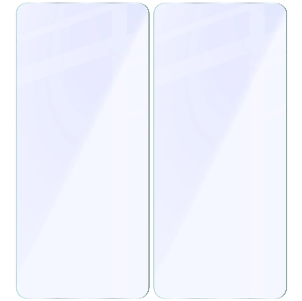 Flexibles Hybridglas für Vivo V60 Lite 5G, Bizon Hybrid Mule Duo, 2 Stück