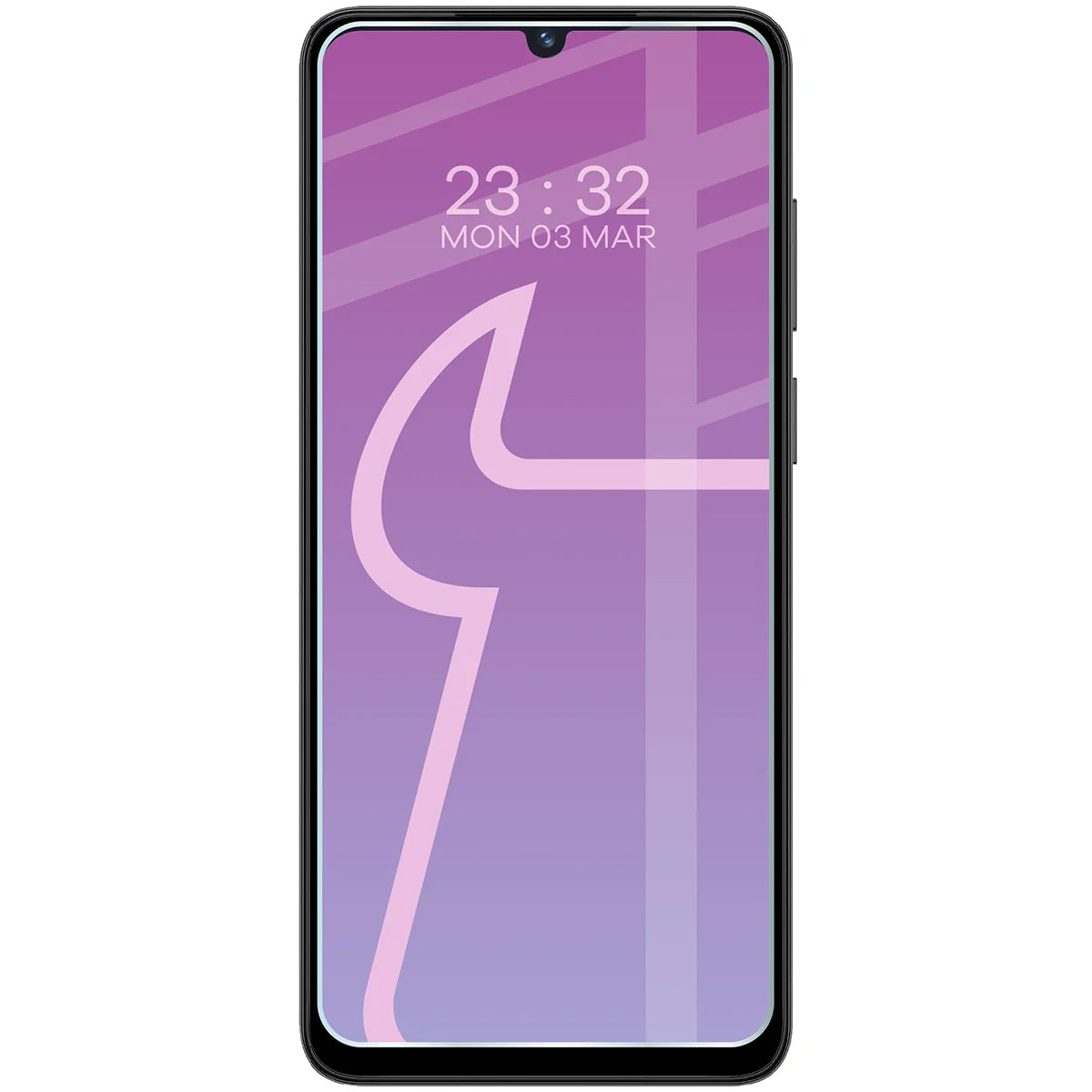 Flexibles Hybridglas für Honor X5c Plus, Bizon Hybrid Mule Duo, 2 Stück