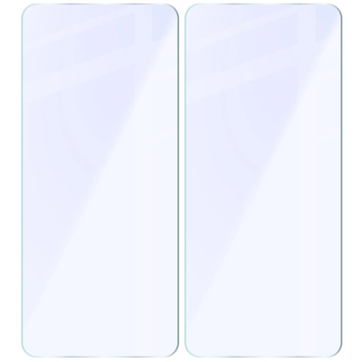 Flexibles Hybridglas für Honor X5c Plus, Bizon Hybrid Mule Duo, 2 Stück