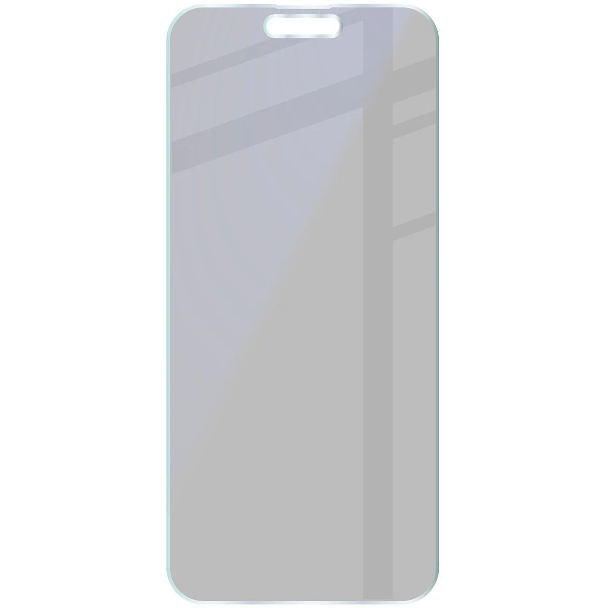 Hybridglas mit Privatschutzfilter für iPhone 15 Pro Max, Bizon Hybrid Shadow, Matt