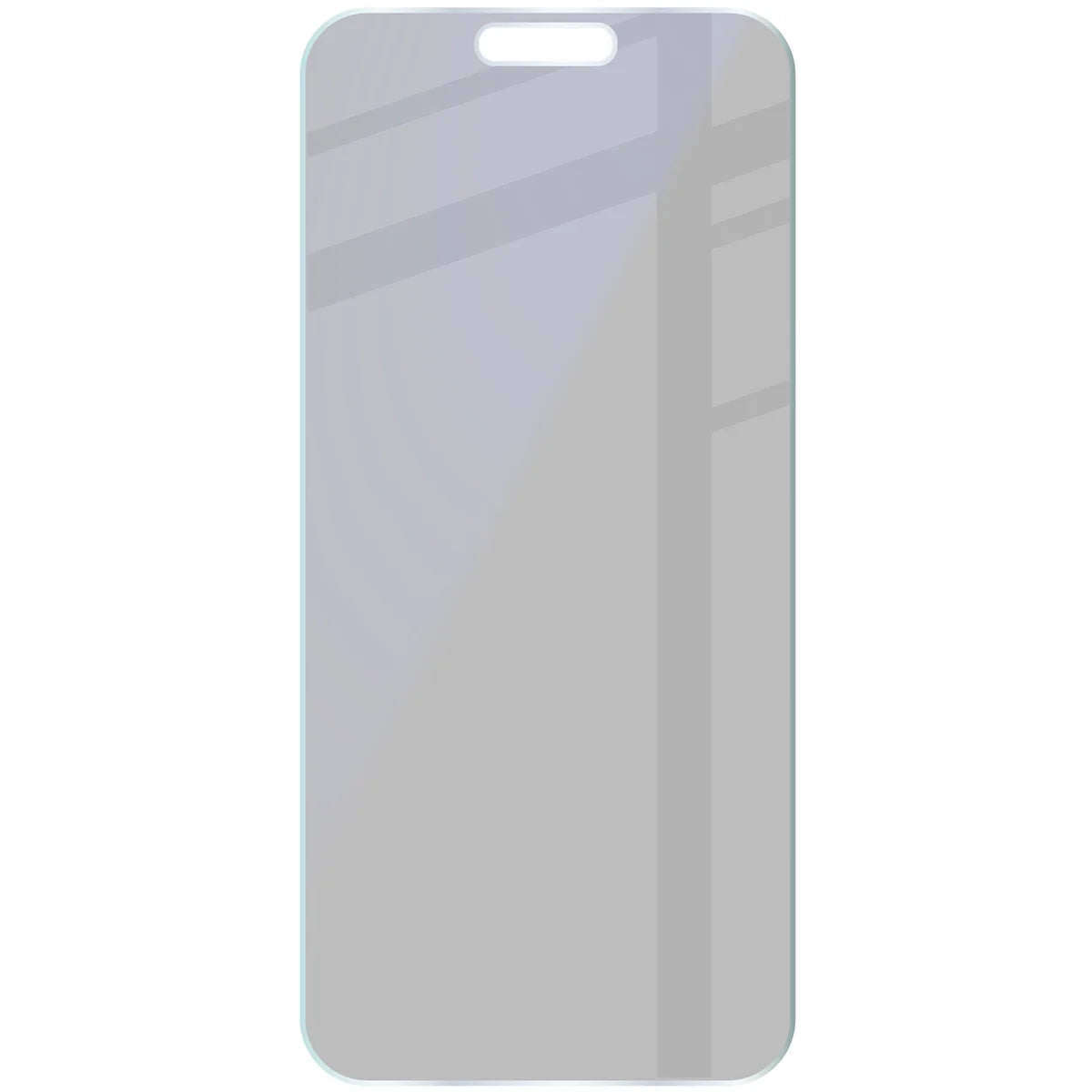 Hybridglas mit Privatschutzfilter für iPhone 16 Pro Max, Bizon Hybrid Shadow, Matt