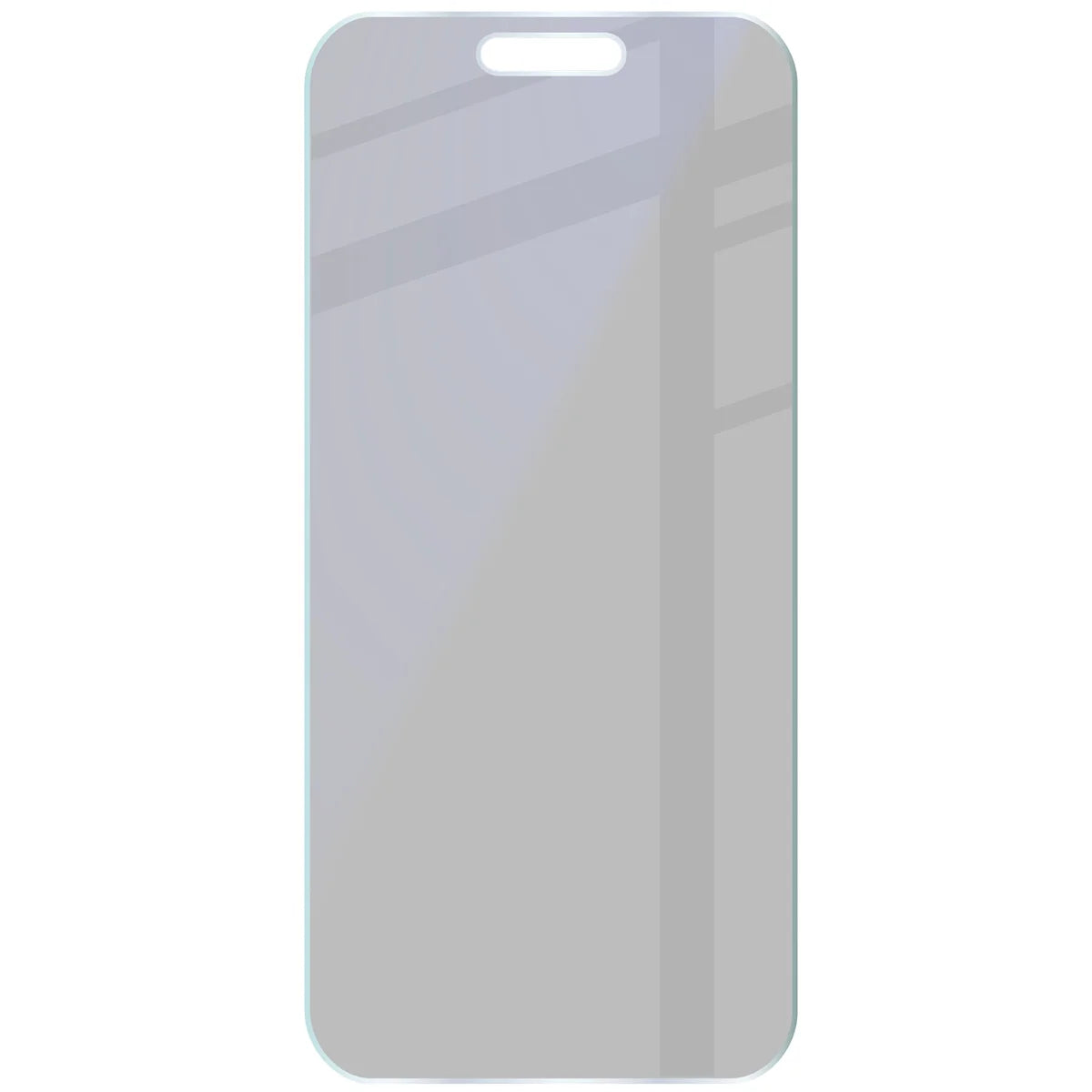 Hybridglas mit Privatschutzfilter für iPhone 17, Bizon Hybrid Shadow, Matt