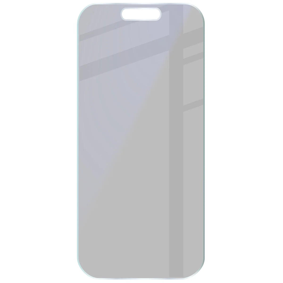 Hybridglas mit Privatschutzfilter für iPhone 17 Pro, Bizon Hybrid Shadow, Matt
