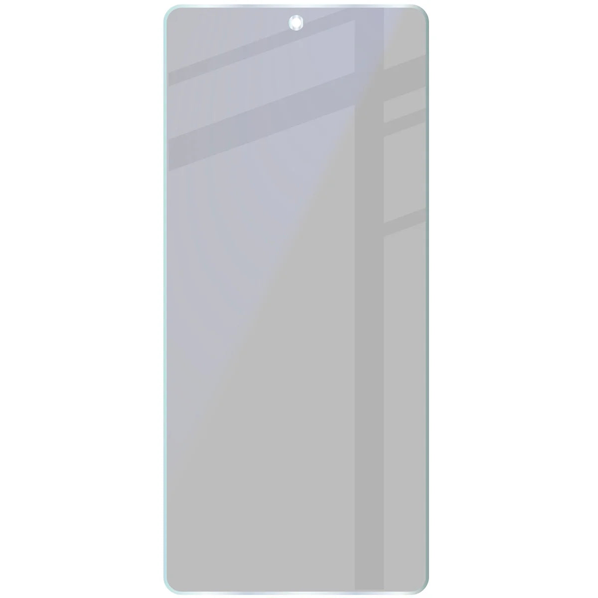 Hybridglas mit Privatschutzfilter für Asus Zenfone 12 Ultra, Bizon Hybrid Shadow, Matt