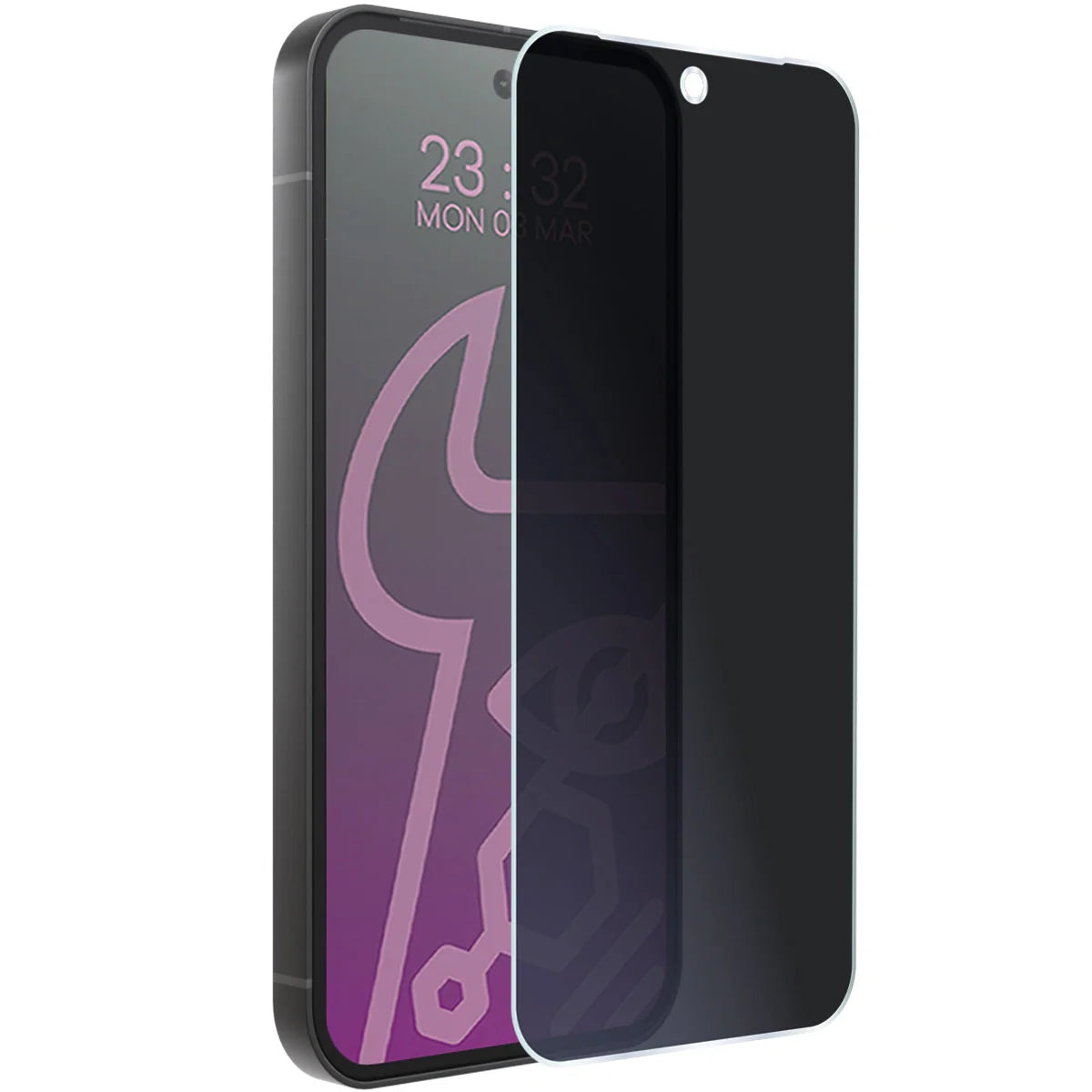 Hybridglas mit Privatschutzfilter für Google Pixel 10 Pro XL, Bizon Hybrid Shadow, Matt