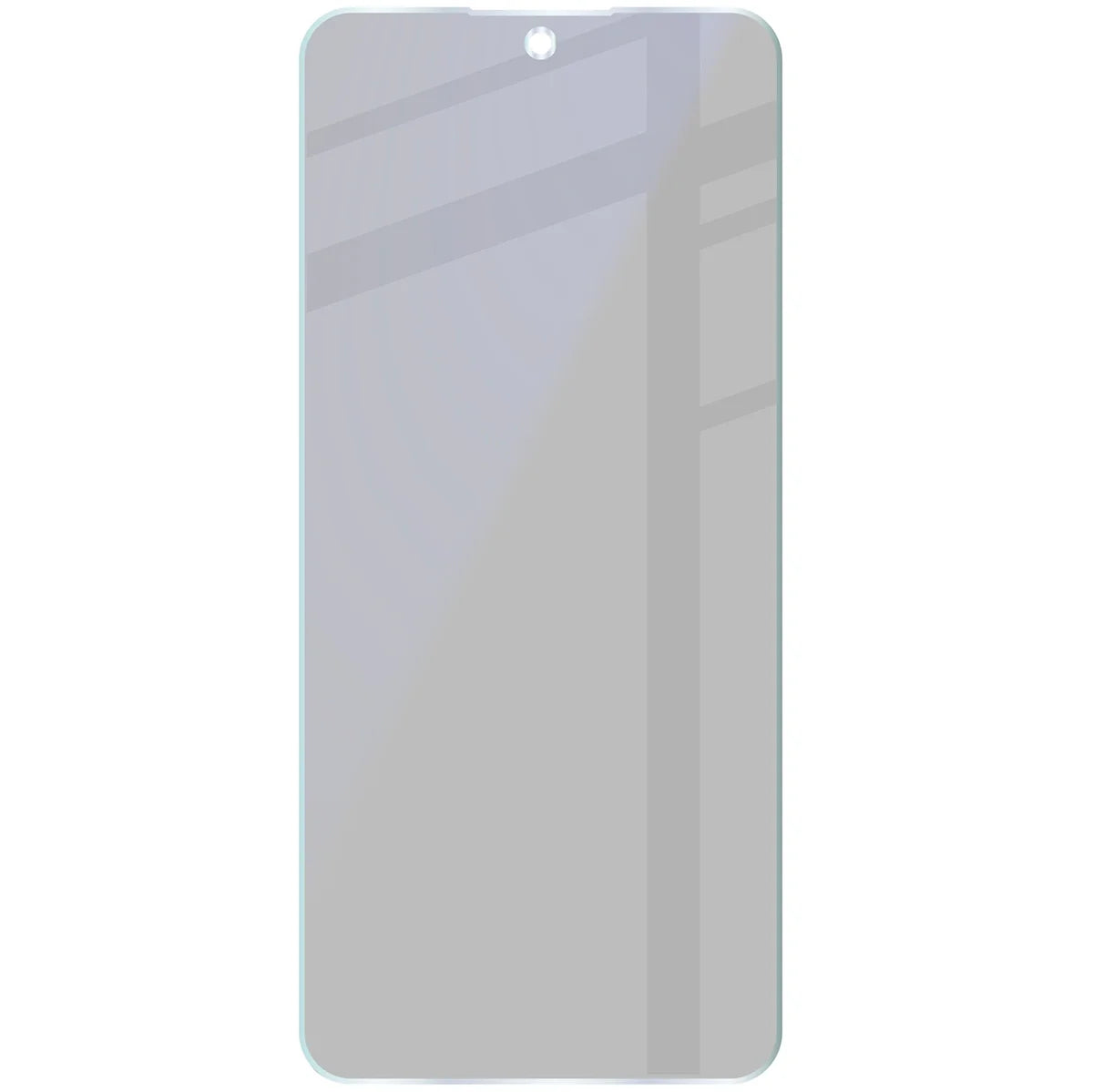 Hybridglas mit Privatschutzfilter für Honor X7d, Bizon Hybrid Shadow, Matt