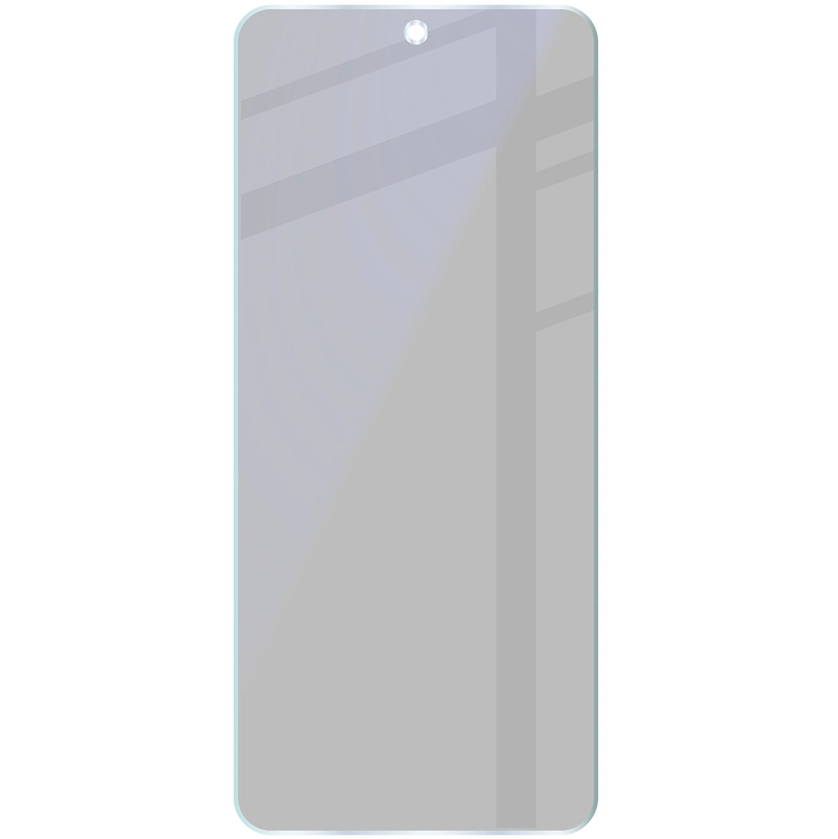 Hybridglas mit Privatschutzfilter für Infinix Hot 50 Pro 4G, Bizon Hybrid Shadow, Matt