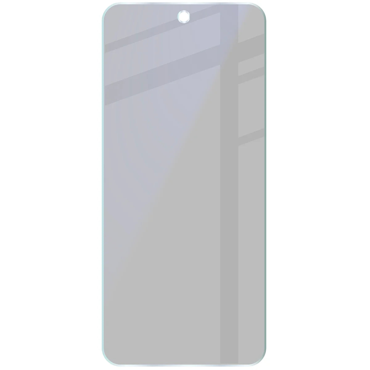 Hybridglas mit Privatschutzfilter für Infinix Hot 50i, Bizon Hybrid Shadow, Matt
