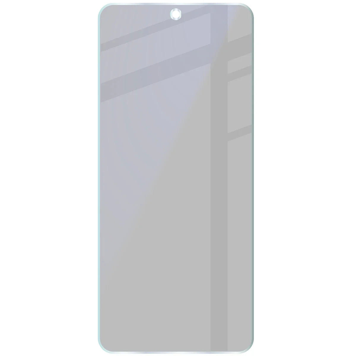 Hybridglas mit Privatschutzfilter für Motorola Moto G15, Bizon Hybrid Shadow, Matt