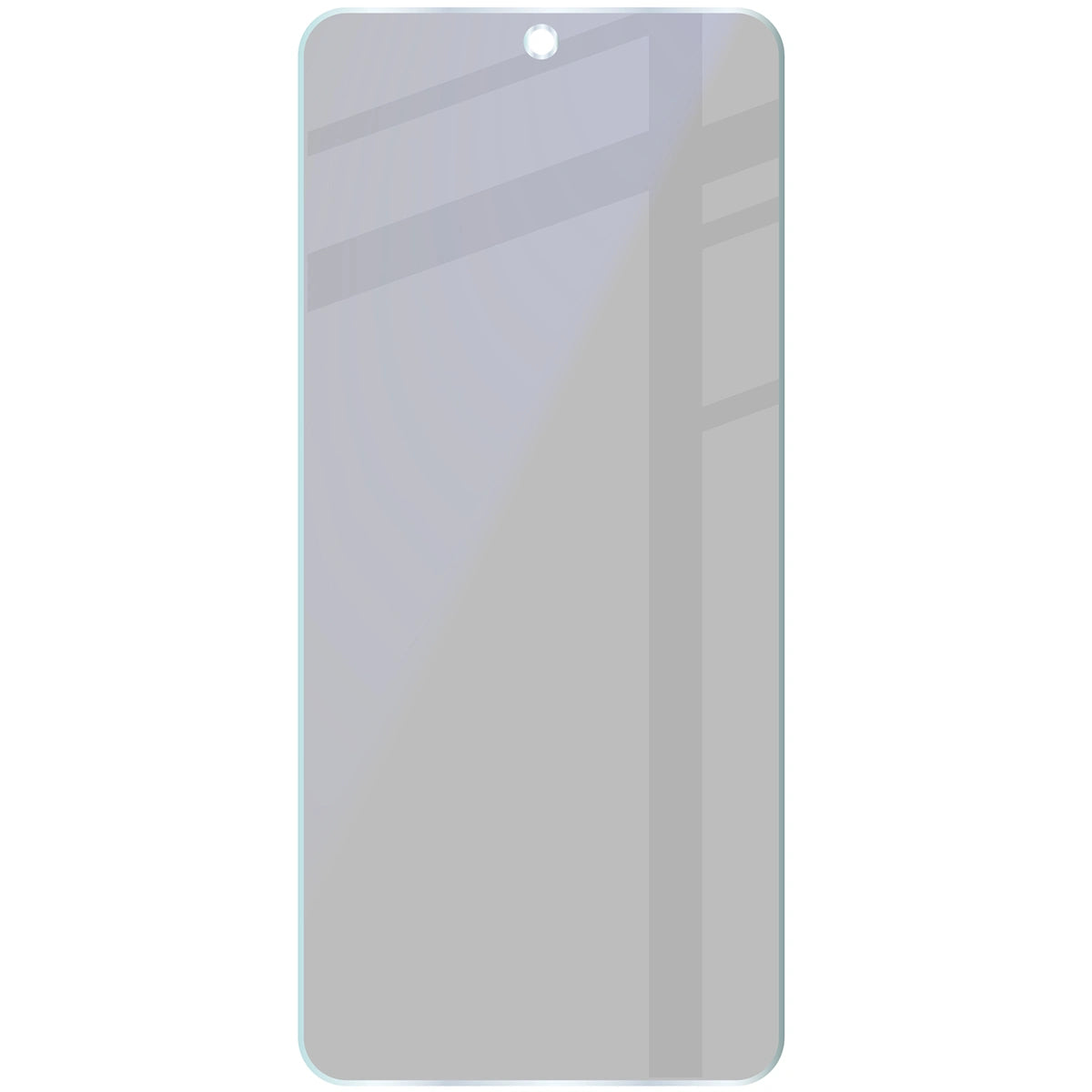 Hybridglas mit Privatschutzfilter für Motorola Moto G15 Power, Bizon Hybrid Shadow, Matt