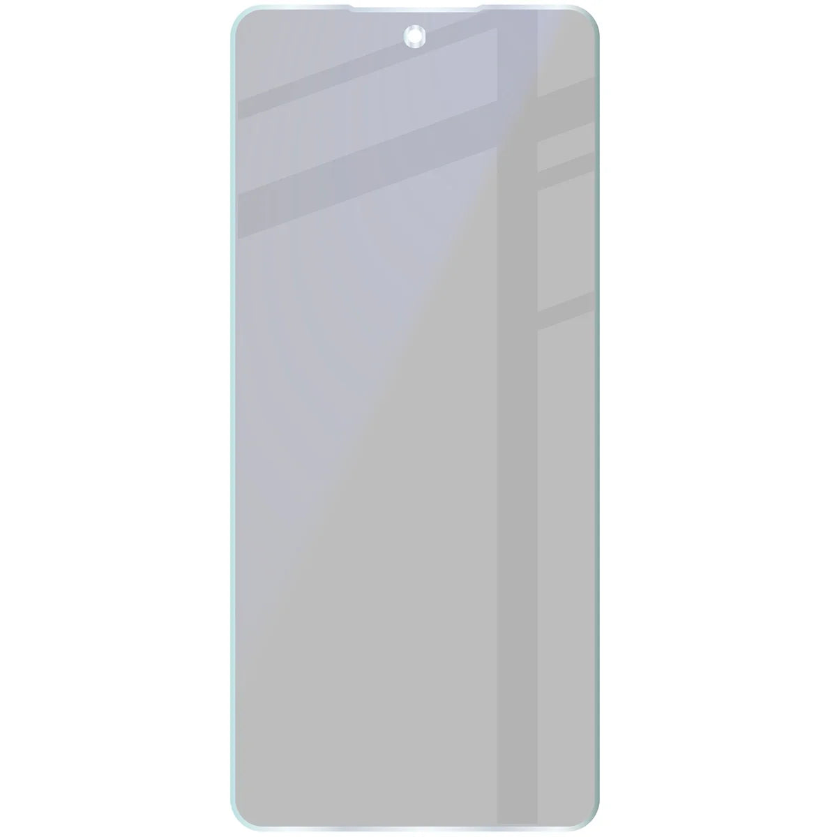 Hybridglas mit Privatschutzfilter für Oppo A5 Pro 5G, Bizon Hybrid Shadow, Matt