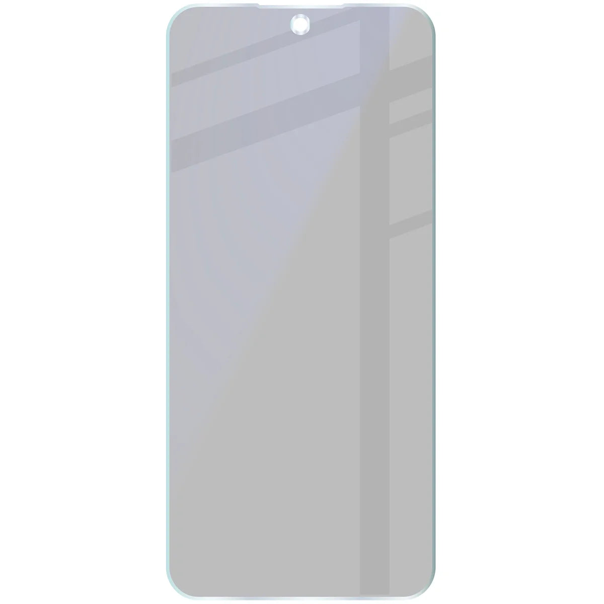 Hybridglas mit Privatschutzfilter für Oppo A6 Pro 5G, Bizon Hybrid Shadow, Matt