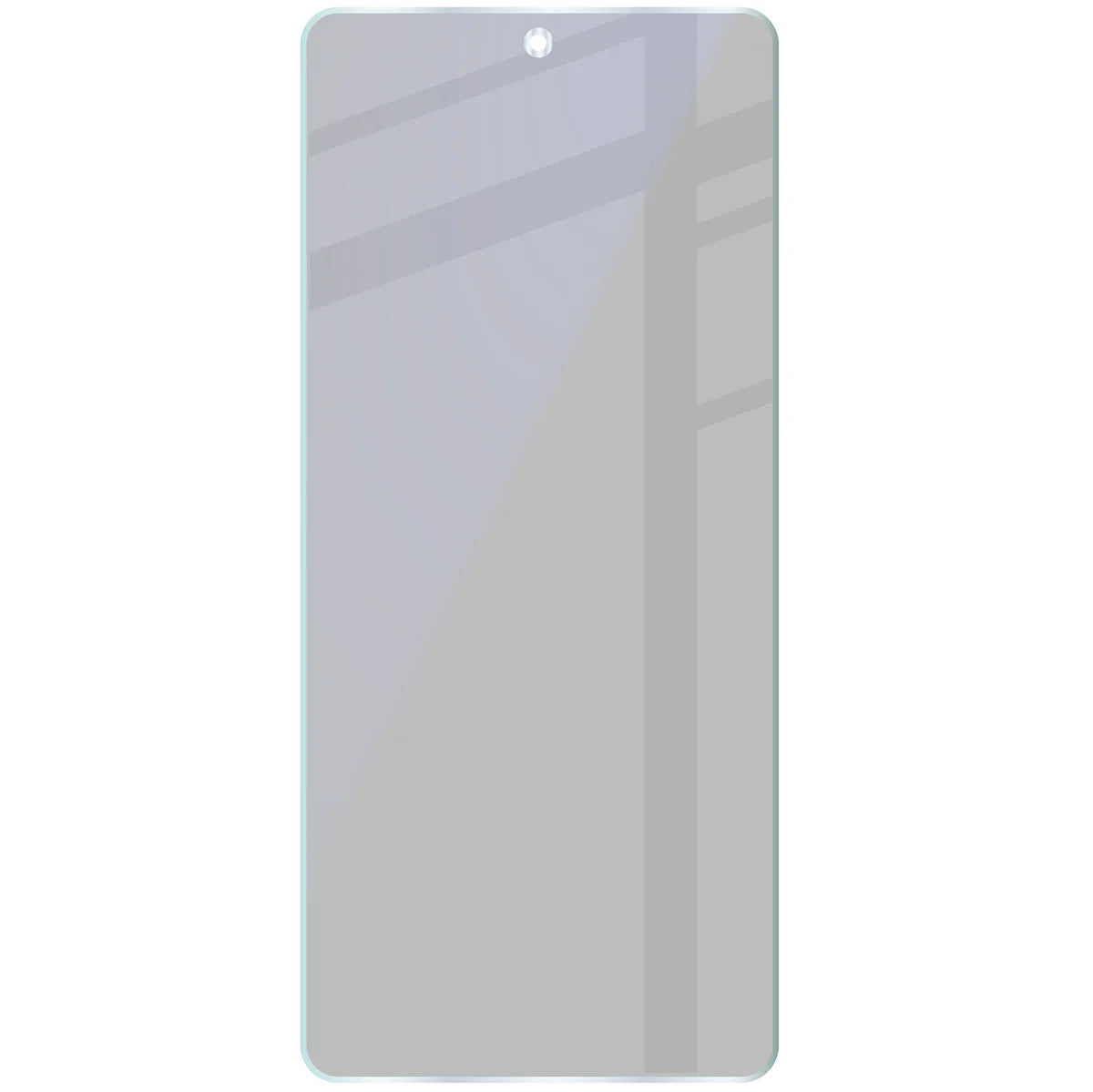 Hybridglas mit Privatschutzfilter für Oppo Reno13 F, Bizon Hybrid Shadow, Matt