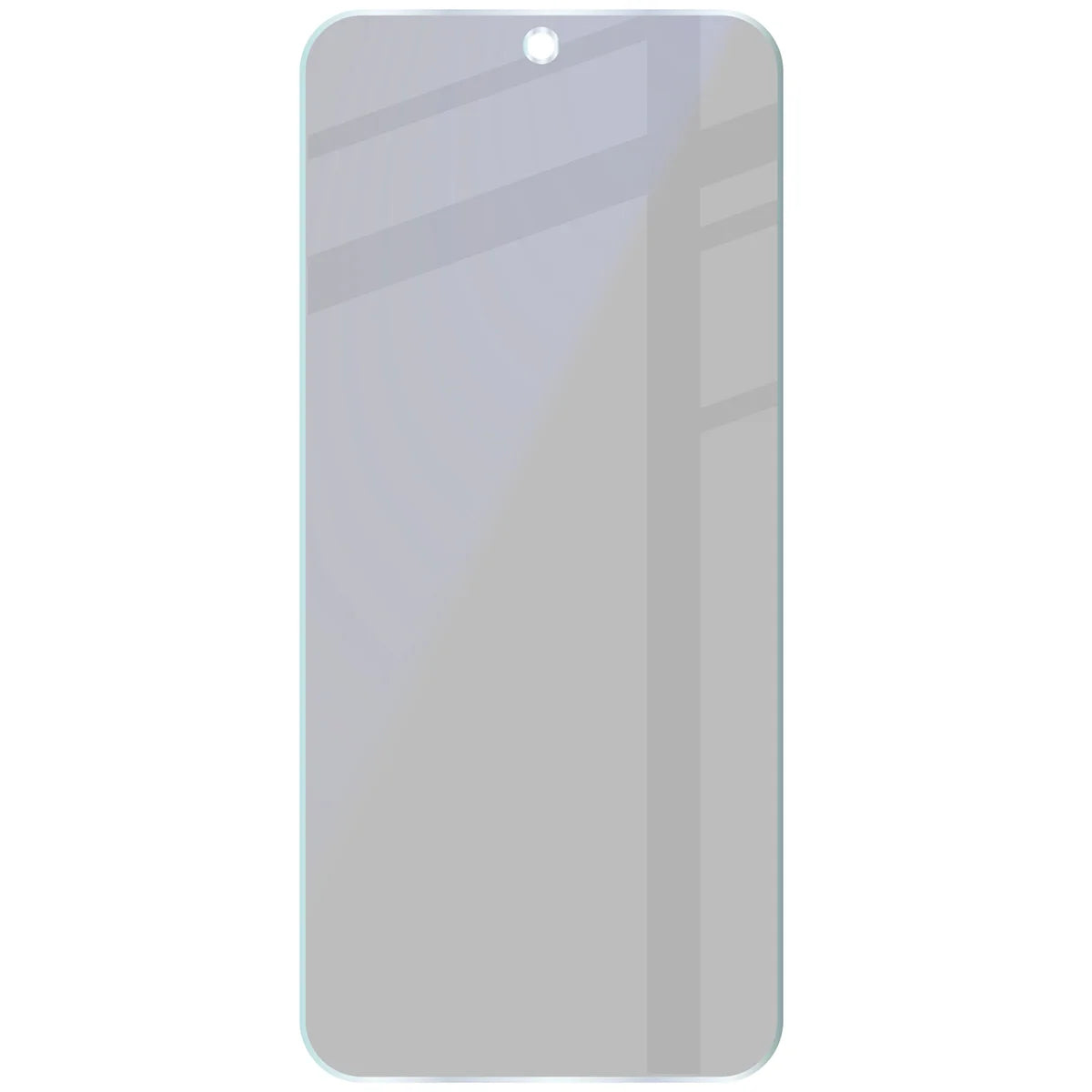 Hybridglas mit Privatschutzfilter für Oppo Reno 15 F, Bizon Hybrid Shadow, Matt