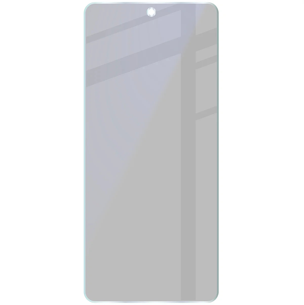 Hybridglas mit Privatschutzfilter für Realme GT 7T, Bizon Hybrid Shadow, Matt