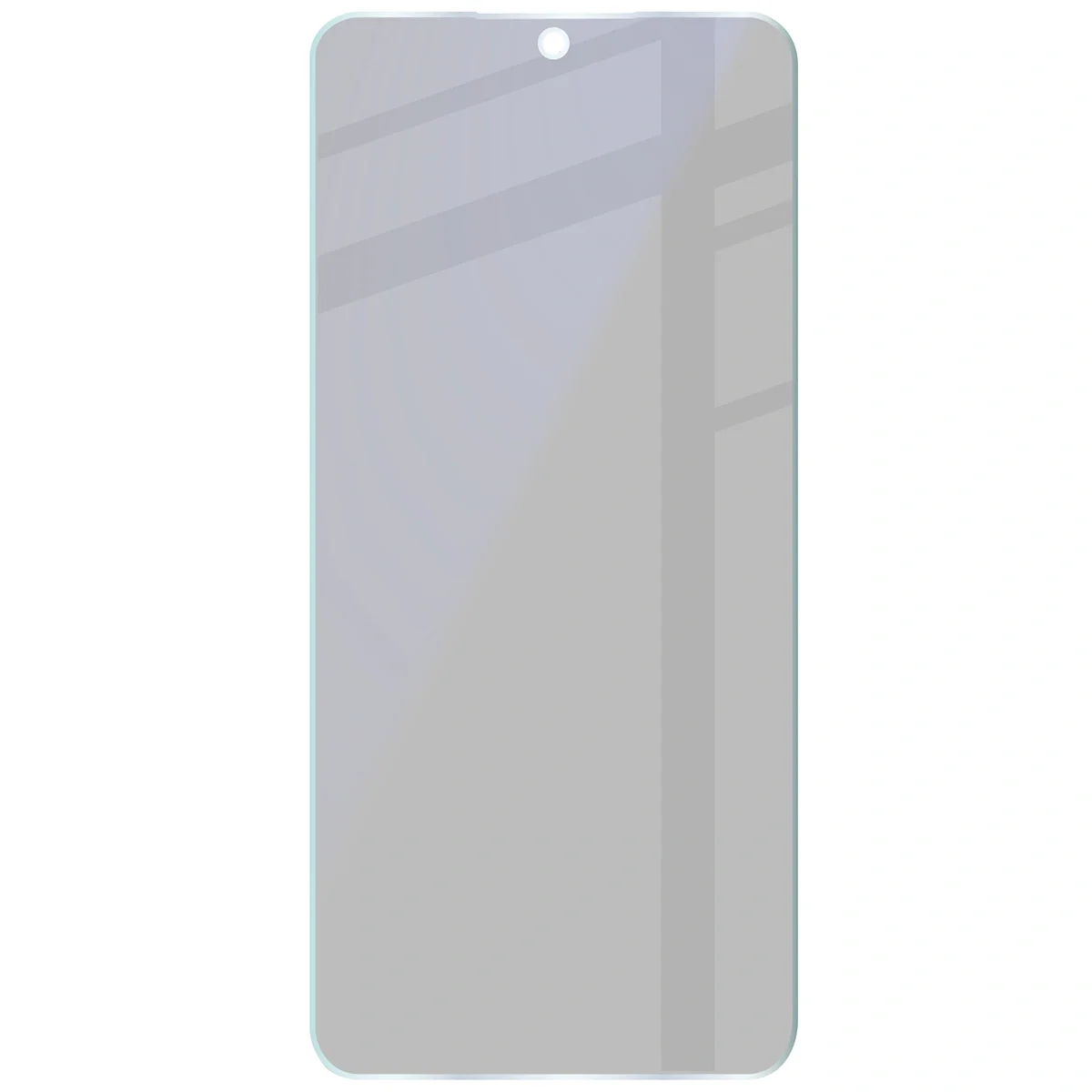 Hybridglas mit Privatschutzfilter für Galaxy A56 5G, Bizon Hybrid Shadow, Matt