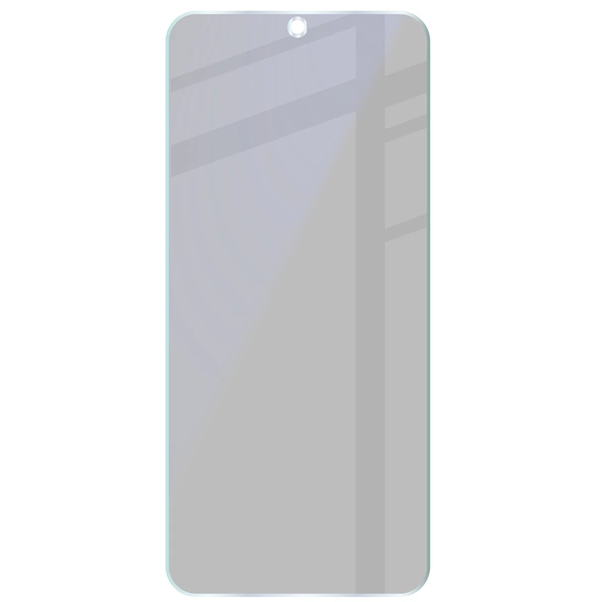 Hybridglas mit Privatschutzfilter für Galaxy M35 5G, Bizon Hybrid Shadow, Matt