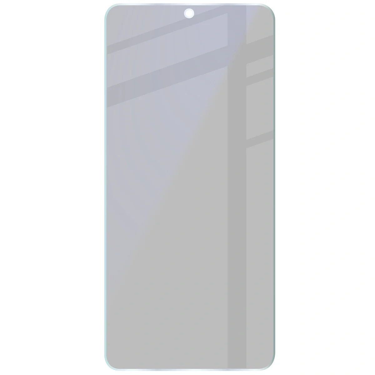 Hybridglas mit Privatschutzfilter für Galaxy S25, Bizon Hybrid Shadow, Matt