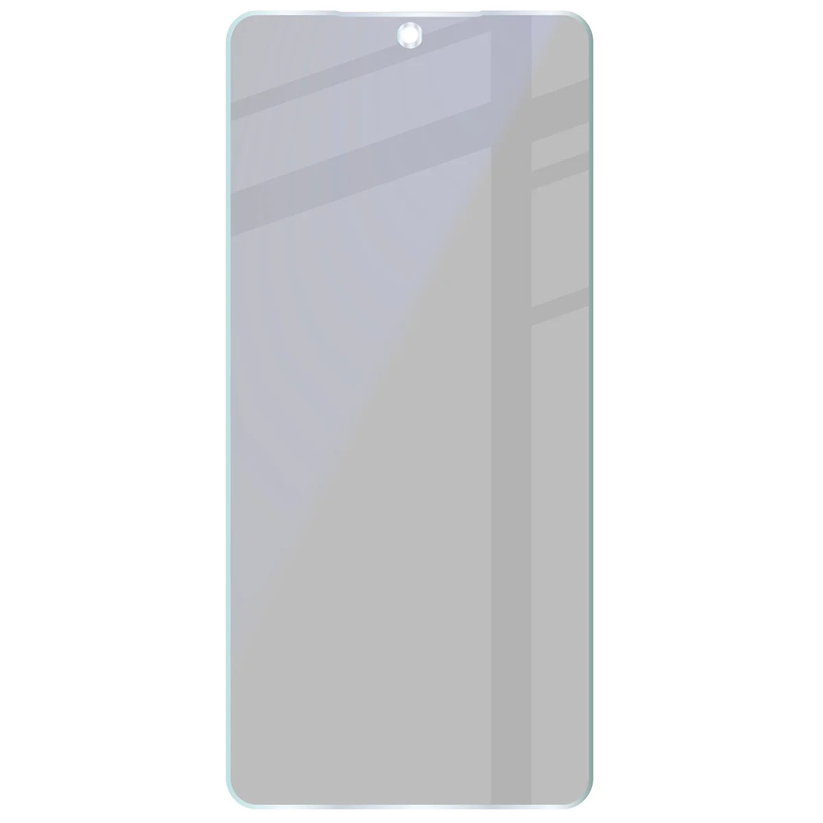 Hybridglas mit Privatschutzfilter für Galaxy S25 Edge, Bizon Hybrid Shadow, Matt