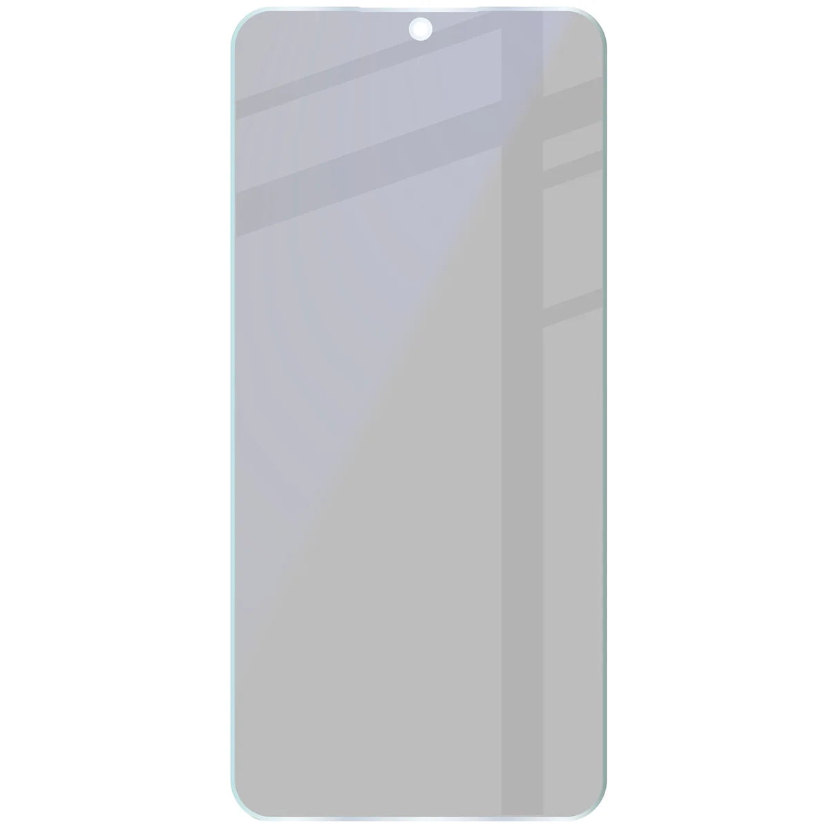 Hybridglas mit Privatschutzfilter für Galaxy S25 FE, Bizon Glass Mule Shadow, Matt